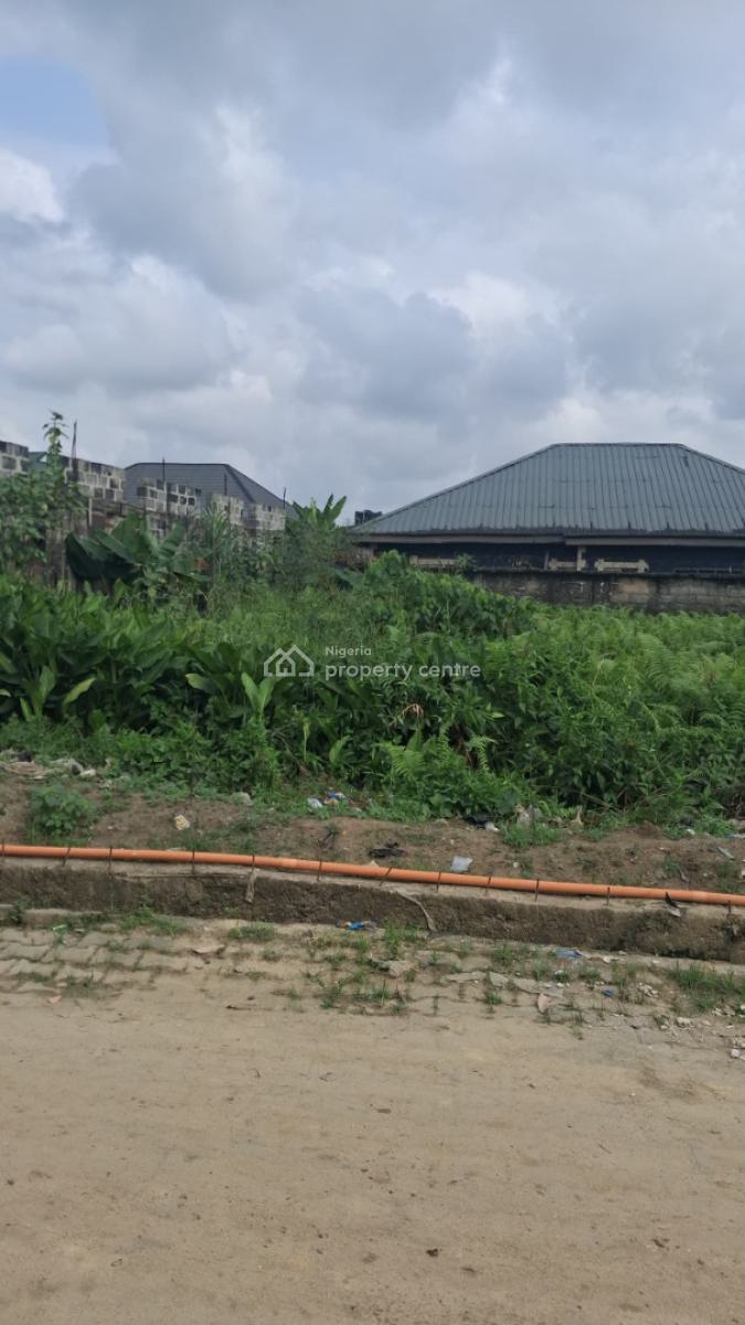 One Plot of Land, By Health Center, Eliozu, Port Harcourt, Rivers, Residential Land for Sale