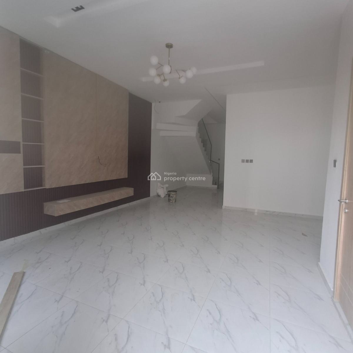 Four Bedroom Semi Detached Duplex, Orchid Road, Lafiaji, Lekki, Lagos, Semi-detached Duplex for Sale