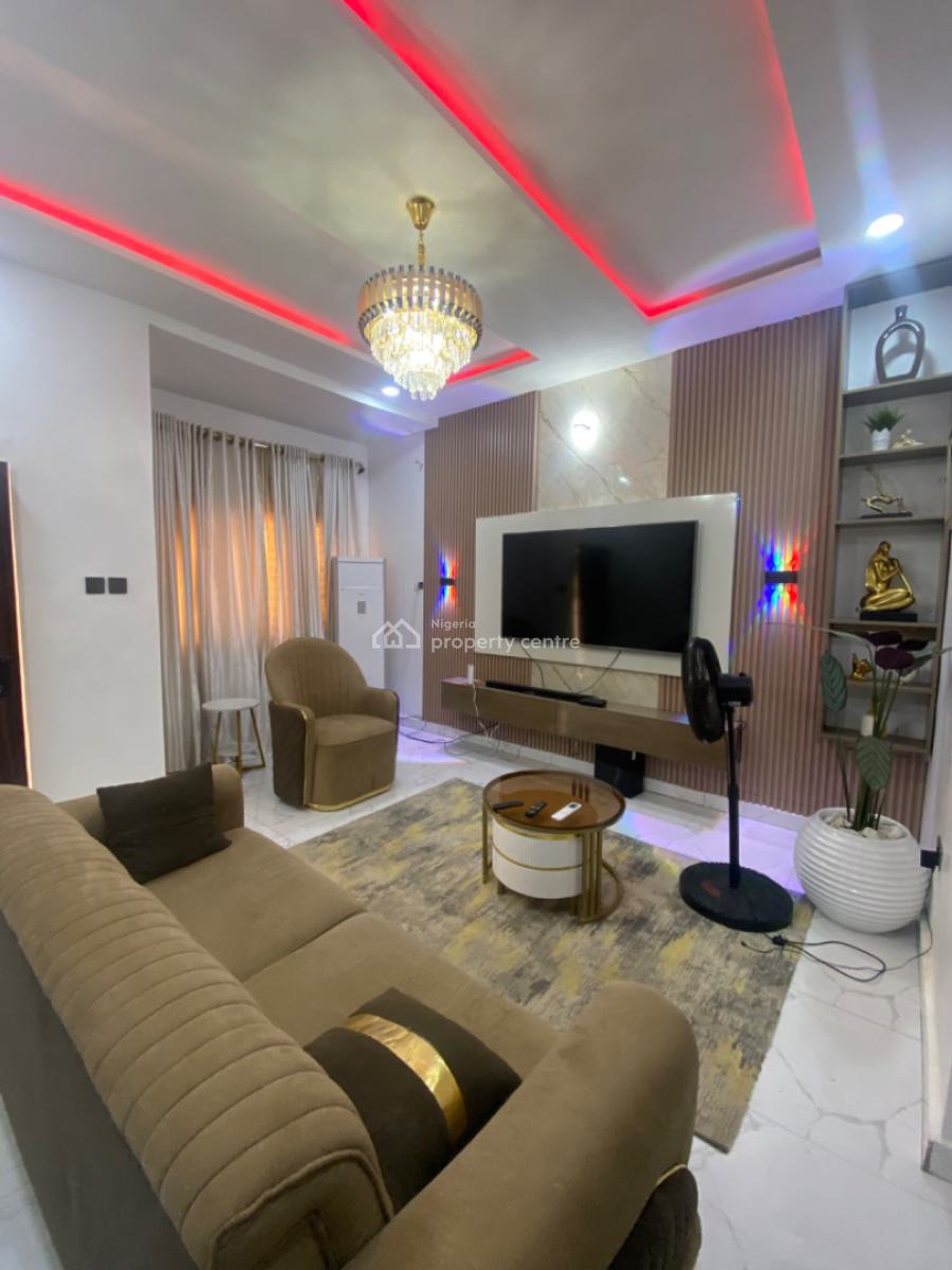 Furnished 2 Bedroom With24 Hours Light, Wuye, Abuja, Flat / Apartment for Rent