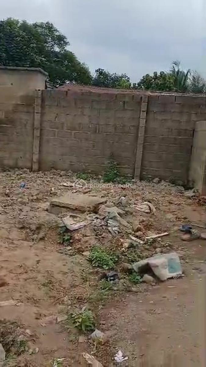 a 400sqm Fenced Land with Borehole, Ikolaba Est, Agodi, Ibadan, Oyo, Residential Land for Sale