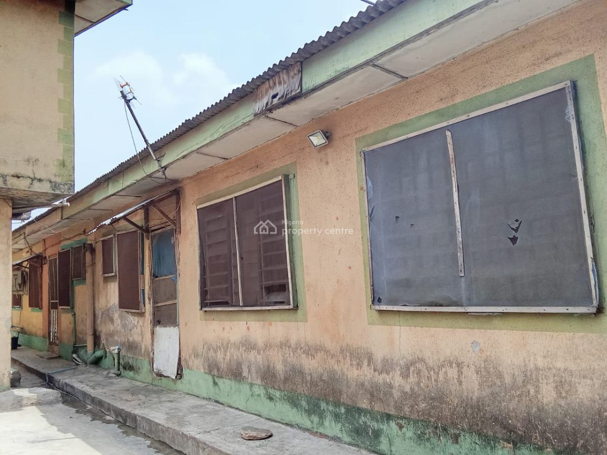a Vacant Commercial Block of 7 Flats, Along Egbeda-isheri Road, Egbeda Alimosho, Egbeda, Alimosho, Lagos, House for Rent