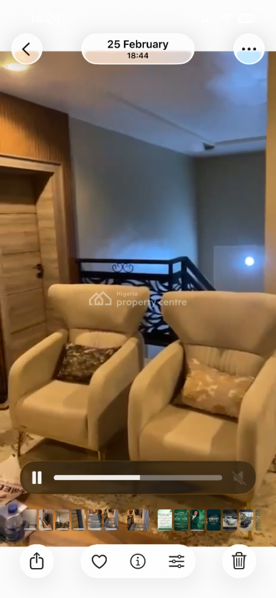 Luxury 4 Bedroom Terrace Duplex with Bq & Furniture, Wuye Main, Wuye, Abuja, Terraced Duplex for Sale