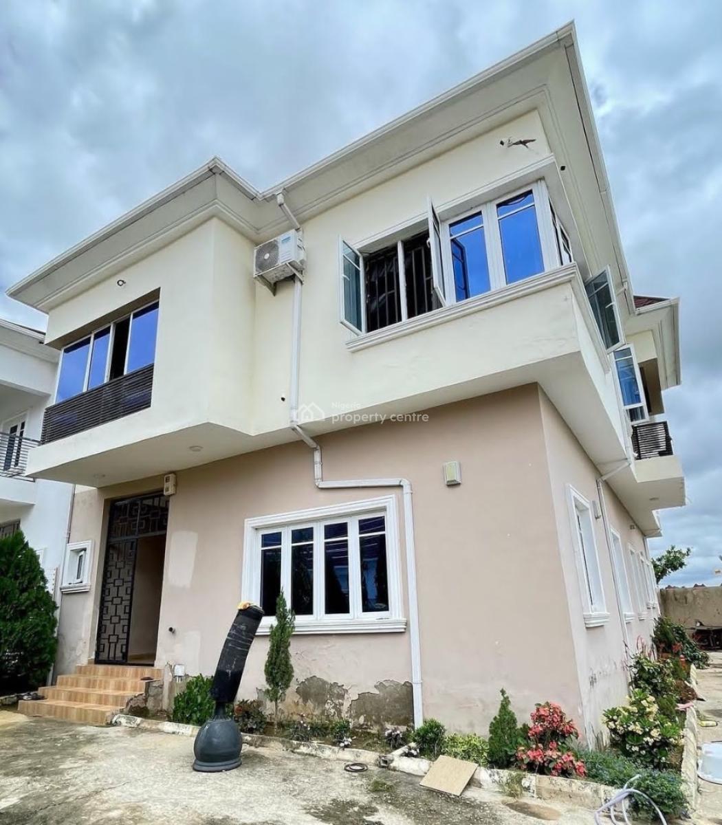 4 Bedroom Semi-detached Duplex on 800sqm in Von Garden Axis a, Emmanuel Mbaka Boulevard Street,airport Road, Lugbe District, Abuja, Semi-detached Duplex for Sale