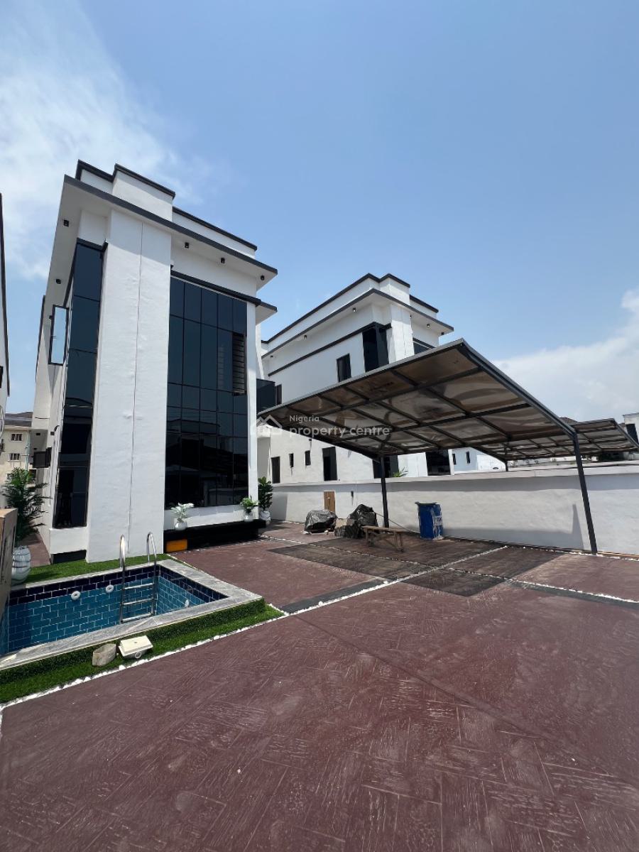 5 Bedroom Fully Detached Duplex with Bq, Ikota, Lekki, Lagos, Detached Duplex for Sale