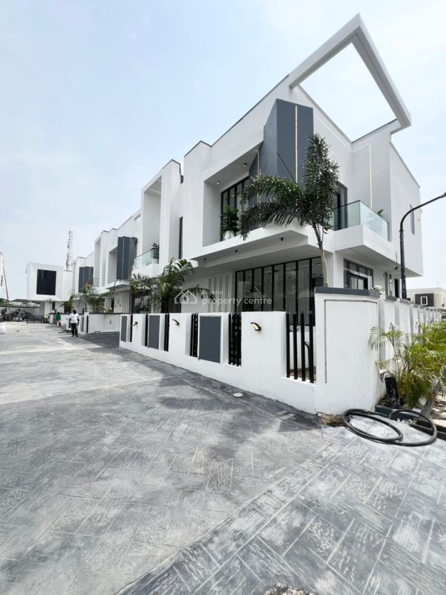 Exclusive 5 Bedroom Fully Detached Duplex with Bq, Chevron, Lekki, Lagos, Detached Duplex for Sale