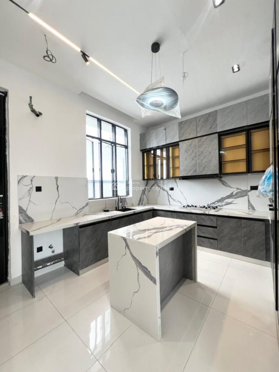 Exclusive 5 Bedroom Fully Detached Duplex with Bq, Chevron, Lekki, Lagos, Detached Duplex for Sale