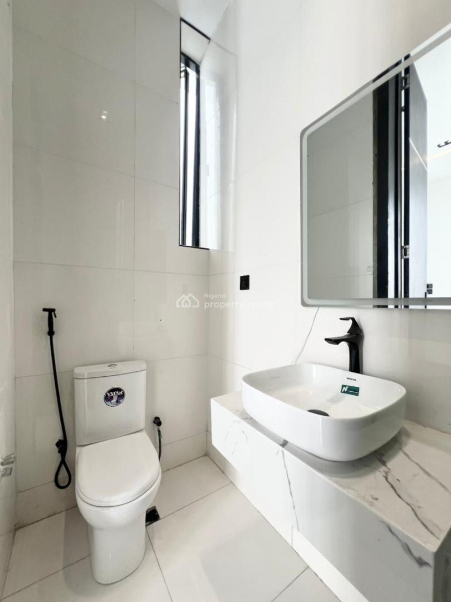 Exclusive 5 Bedroom Fully Detached Duplex with Bq, Chevron, Lekki, Lagos, Detached Duplex for Sale