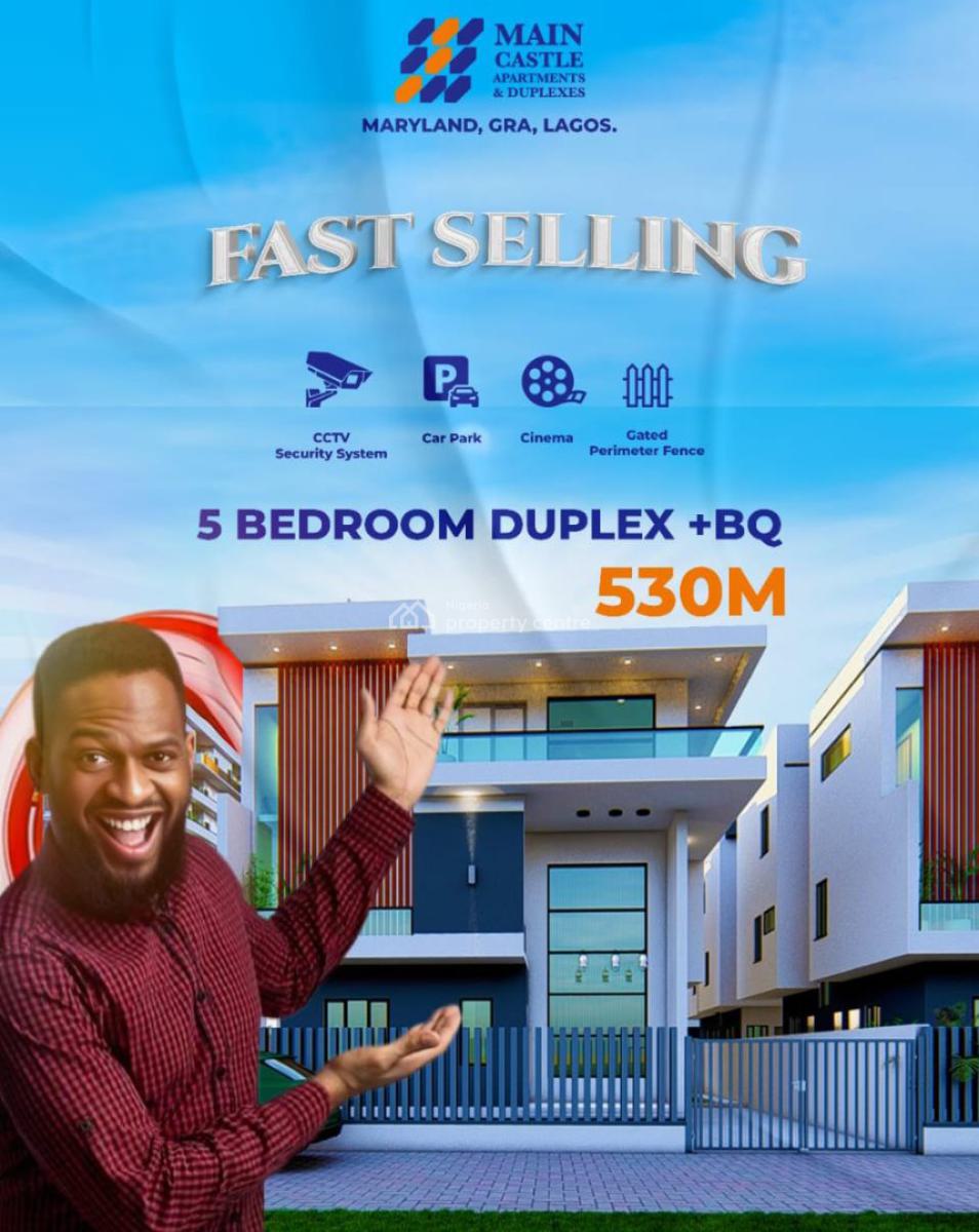 Luxury 5 Bedroom Detached Duplex Plus Bq (off Plan)., Maryland, Lagos, Detached Duplex for Sale