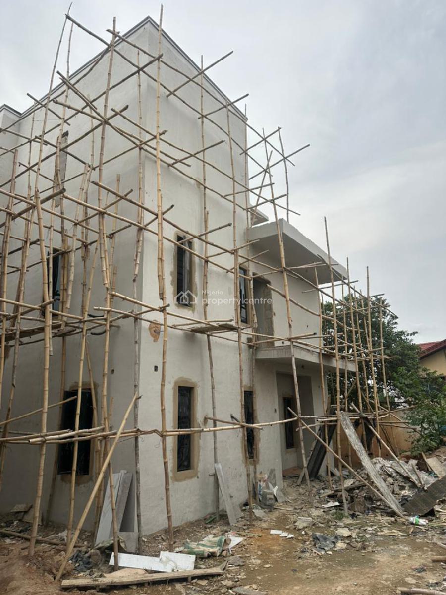 Newly Built 6 Bedroom Detached Duplex with Bq in Secure Estate, Ogba Gra, Ogba, Ikeja, Lagos, Detached Duplex for Sale