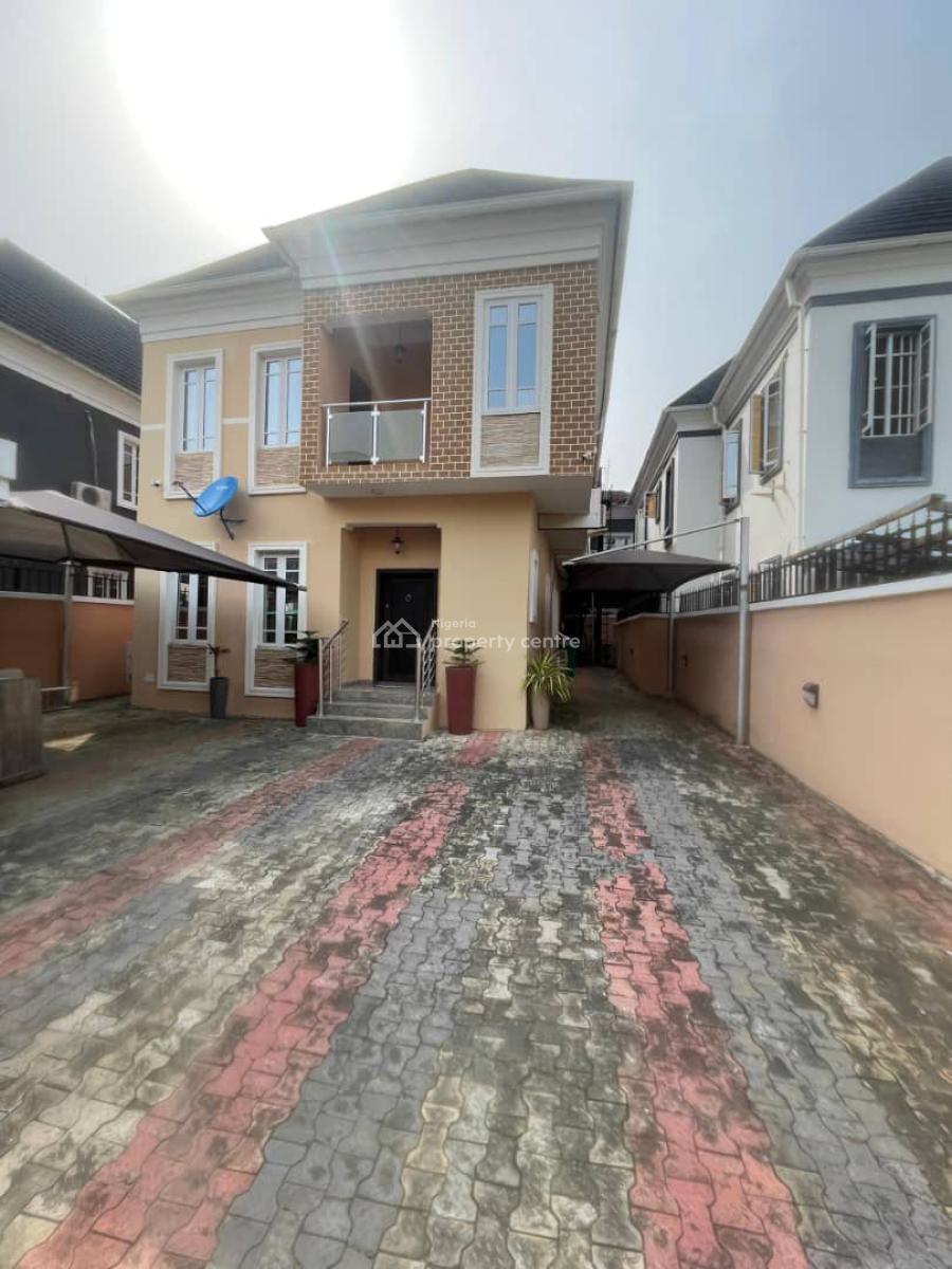 4 Bedroom Detached Duplex with Bq, Chevy View Estate By Chevron Drive, Lekki, Lagos, Detached Duplex for Rent