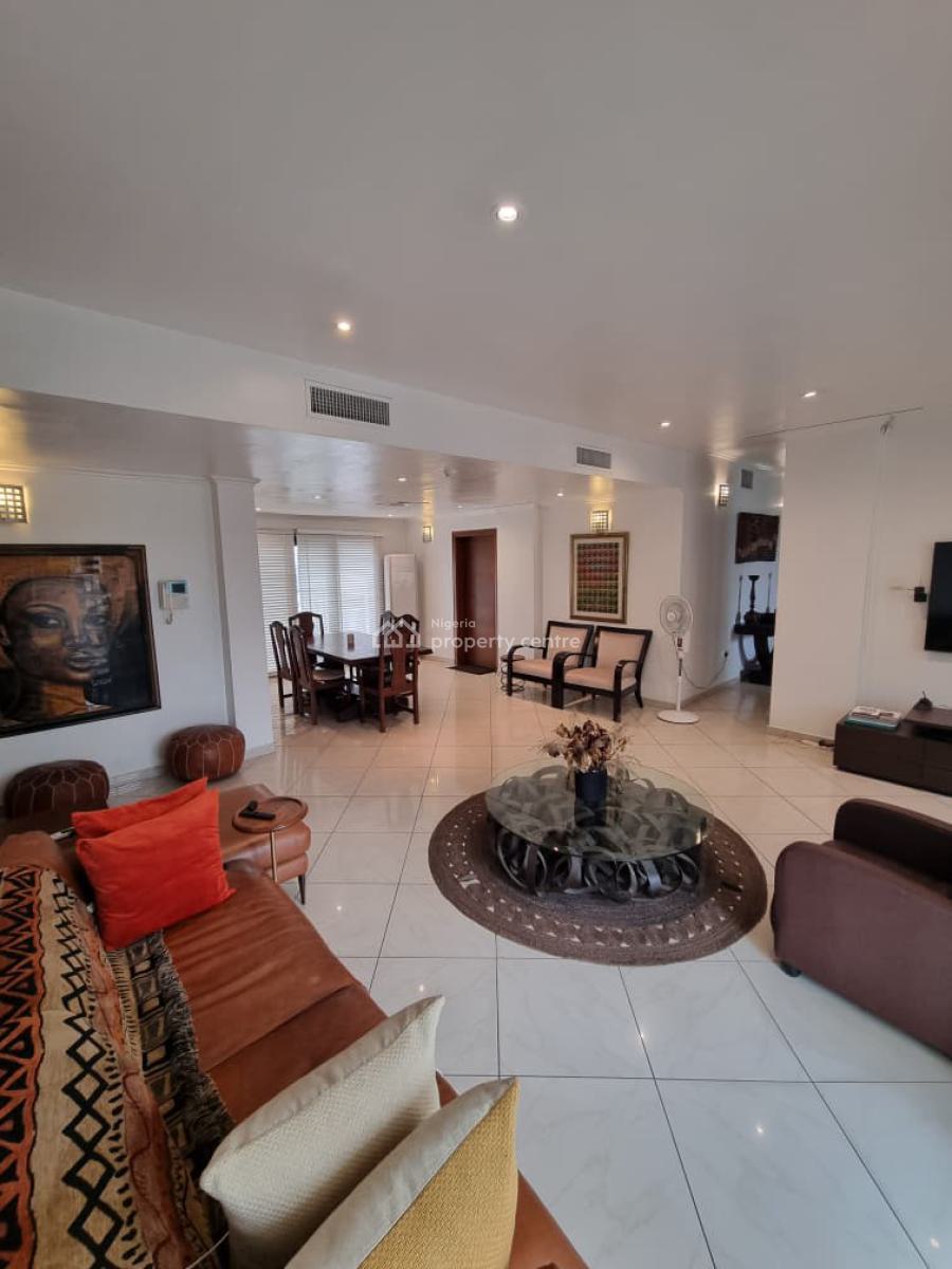 Well Maintained Luxury 3 Bedrooms Flats, 1 Study Room and 1 Room Bq, Off Glover Road, Old Ikoyi, Ikoyi, Lagos, Semi-detached Bungalow for Sale