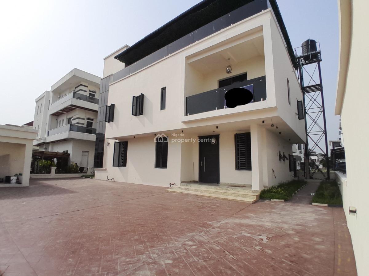 5 Bedrooms Detached Duplex with 2 Living Room, Bq, Rooftop Terrace & Study, Victory Park Estate, By Jakande, Lekki, Lagos, Detached Duplex for Sale