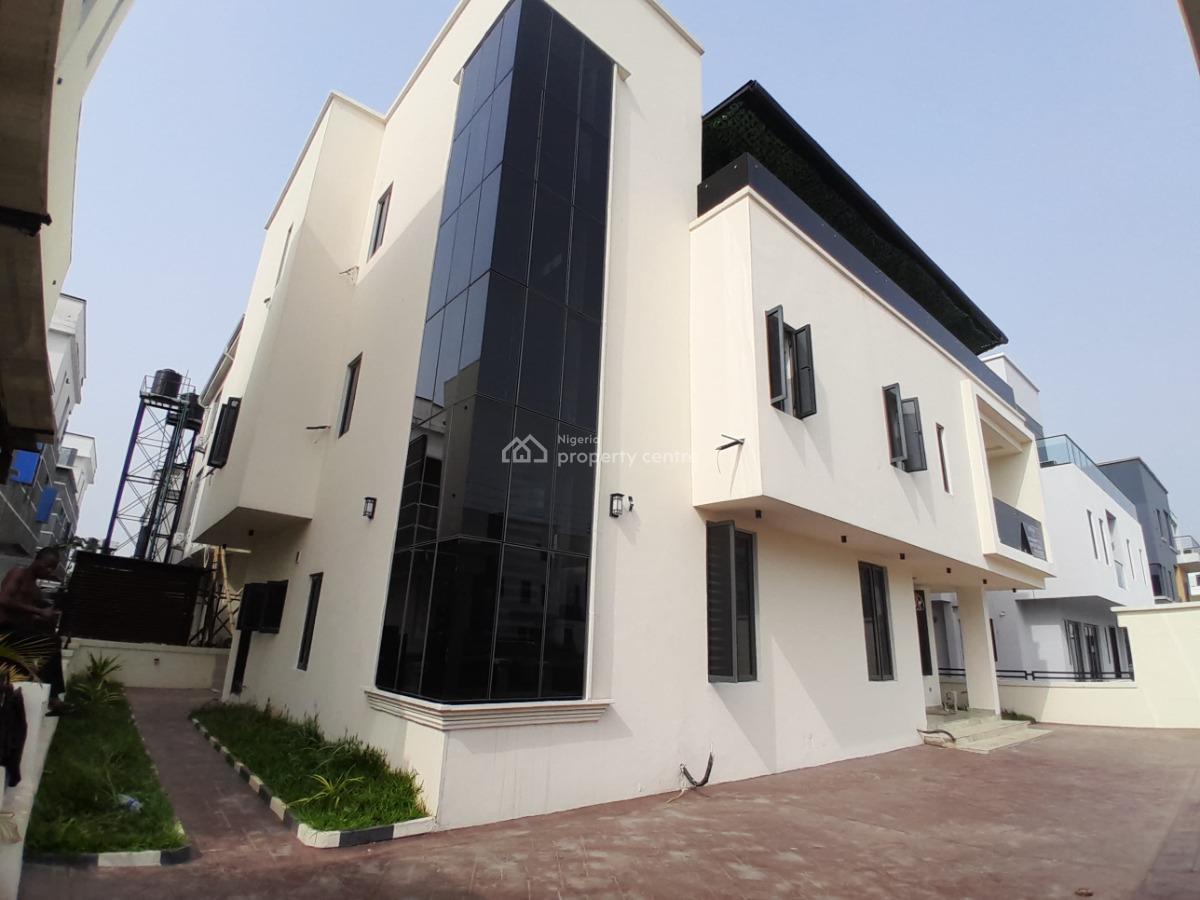 5 Bedrooms Detached Duplex with 2 Living Room, Bq, Rooftop Terrace & Study, Victory Park Estate, By Jakande, Lekki, Lagos, Detached Duplex for Sale