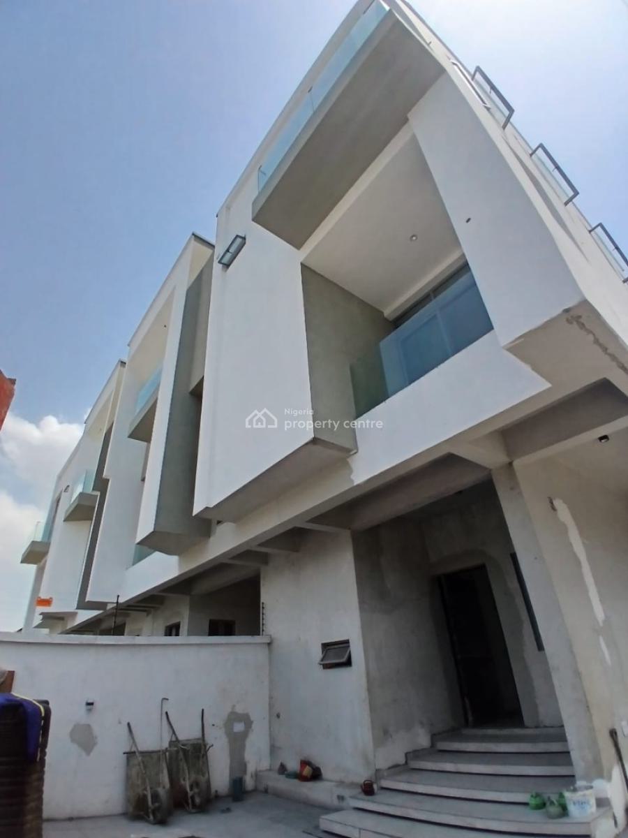Luxury Newly Built 4 Bedroom Detached House with Bq in Secured Estate, Lekki Phase 1, Lekki, Lagos, Detached Duplex for Sale
