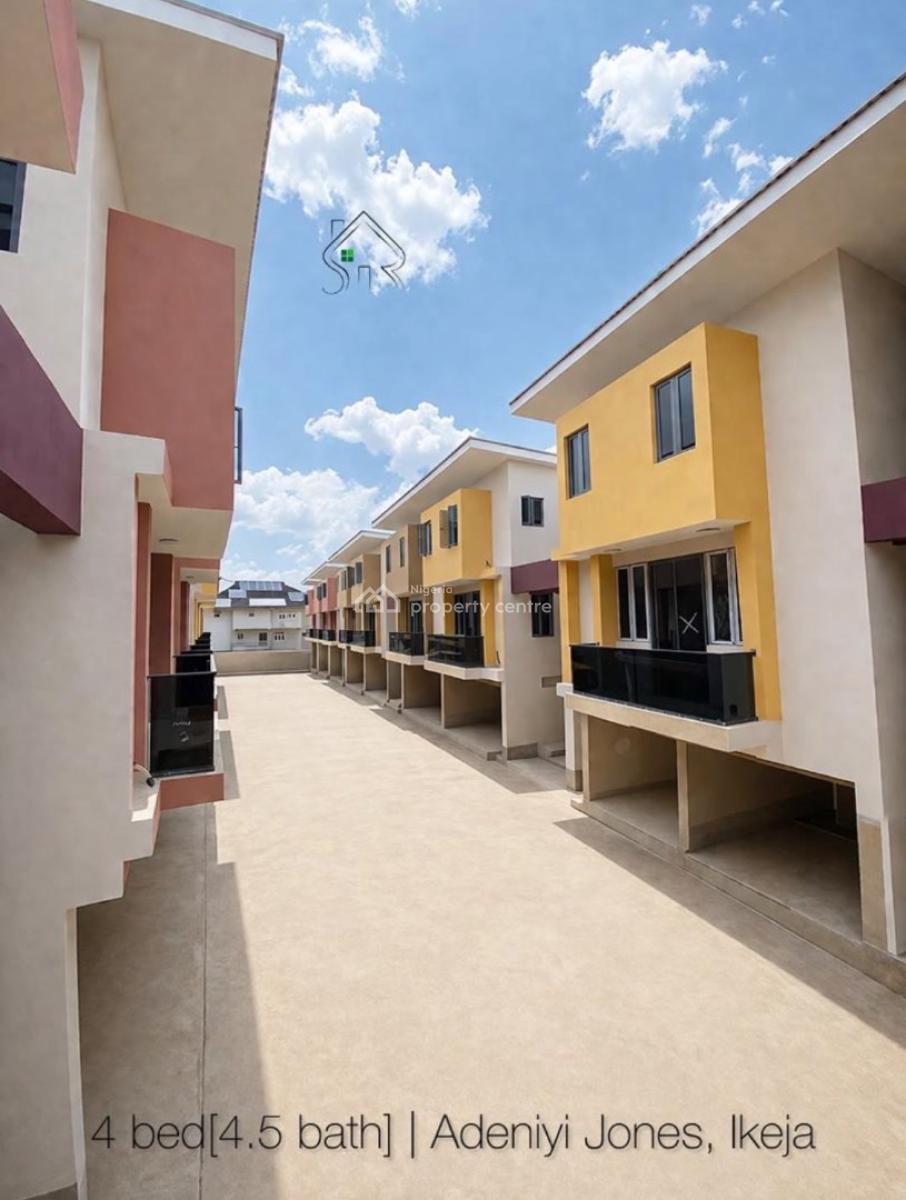 4 Bedroom Terrace Duplex, Adeniyi Jones, Ikeja, Lagos, Terraced Duplex for Sale