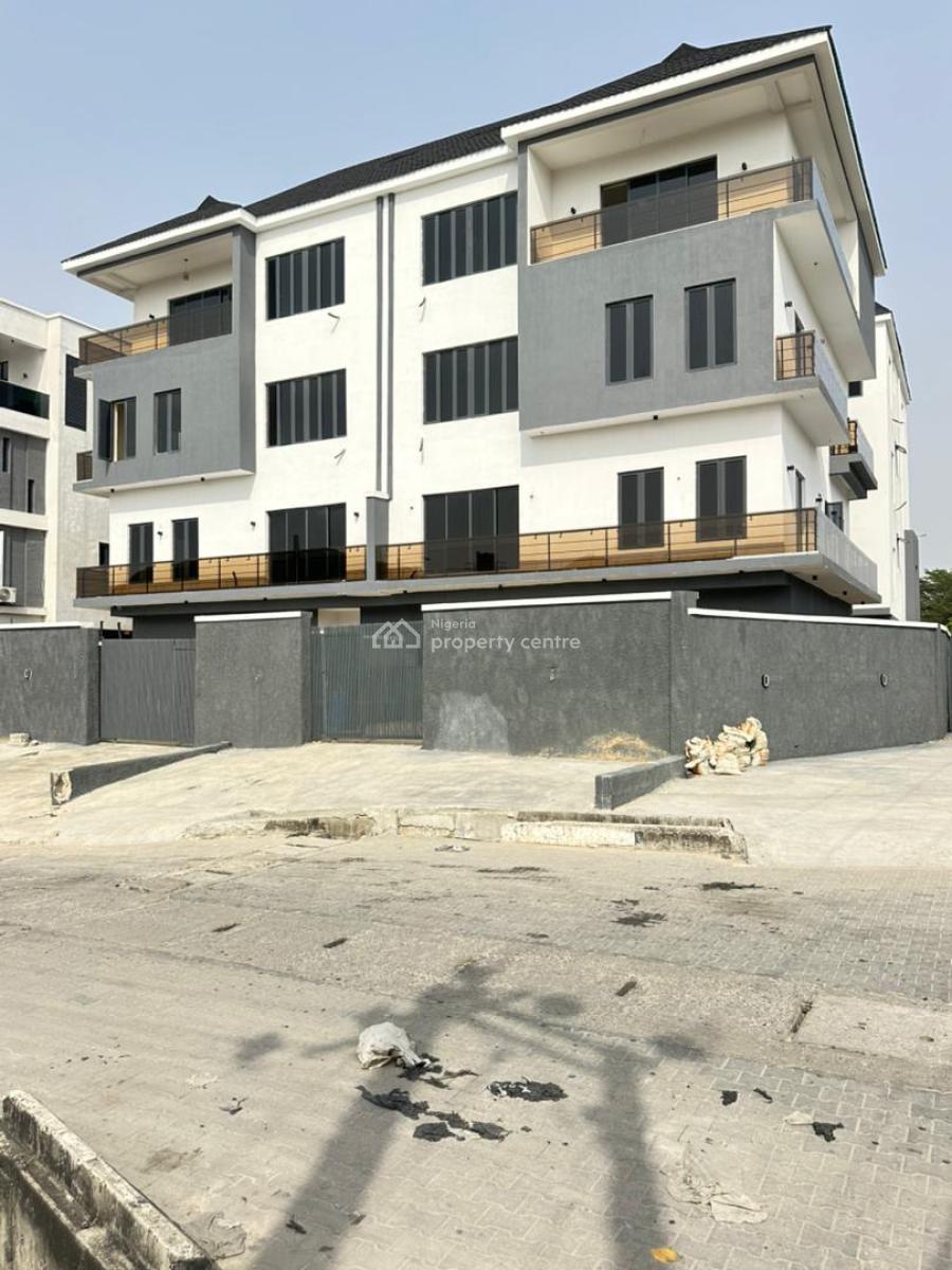 Premium Standard 6bedroom Semi Detached  with Two Bq in Secure Estate, Lekki Phase 1, Lekki, Lagos, Semi-detached Duplex for Sale