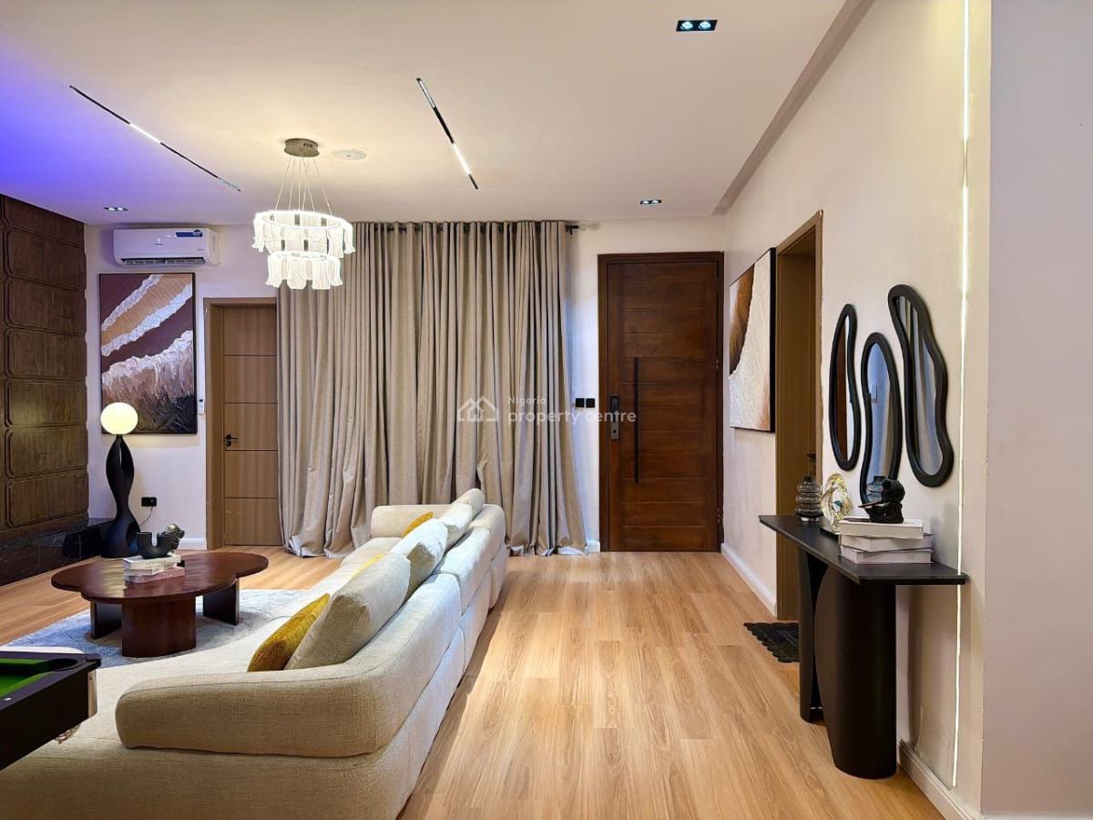 a Brand New Luxury 2 Bedroom  with Swimming Pool, Ps5, Gym, Balconies,, Lekki Phase 1, Lekki, Lagos, Flat / Apartment Short Let