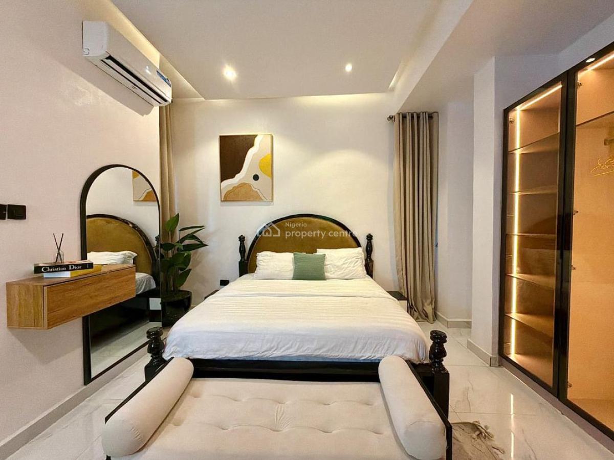 a Brand New Luxury 2 Bedroom  with Swimming Pool, Ps5, Gym, Balconies,, Lekki Phase 1, Lekki, Lagos, Flat / Apartment Short Let