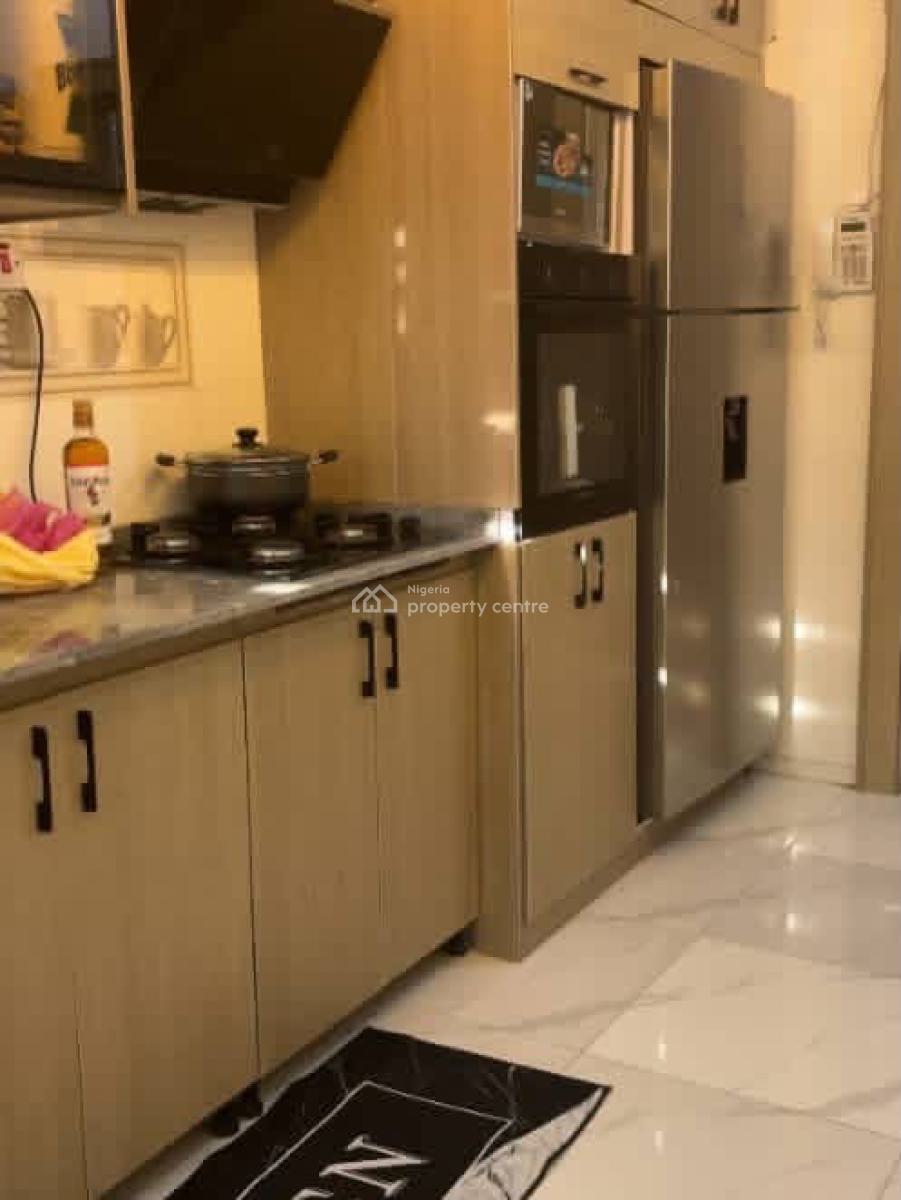 Premium 4 Bedroom Fully Furnished Semi Detached Duplex, Tarred Road, in a Serene & Well Secured Neighborhood, Guzape District, Abuja, Semi-detached Duplex for Sale