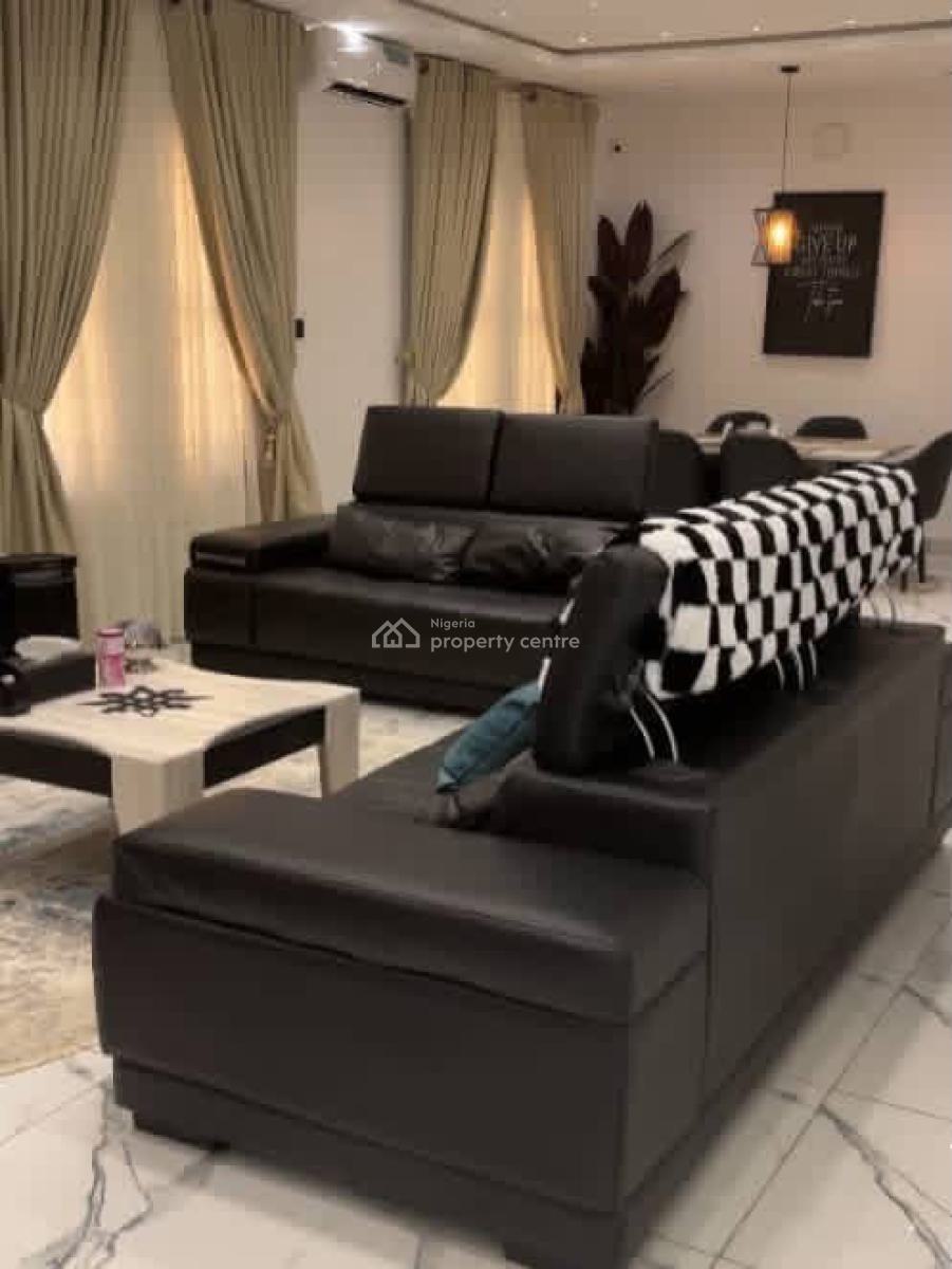 Premium 4 Bedroom Fully Furnished Semi Detached Duplex, Tarred Road, in a Serene & Well Secured Neighborhood, Guzape District, Abuja, Semi-detached Duplex for Sale