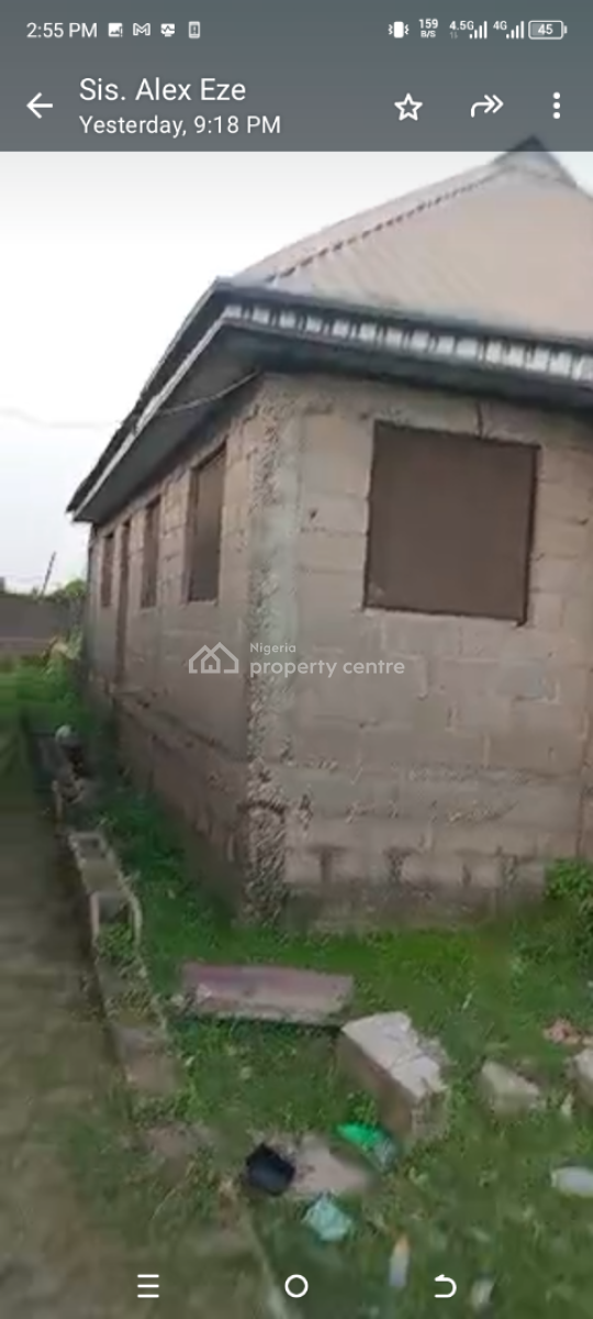 Two Bedroom Detached Bungalow on Half Plot of Land, Graceland Estate, Owode Onirin, Irawo, Kosofe, Lagos, Detached Bungalow for Sale