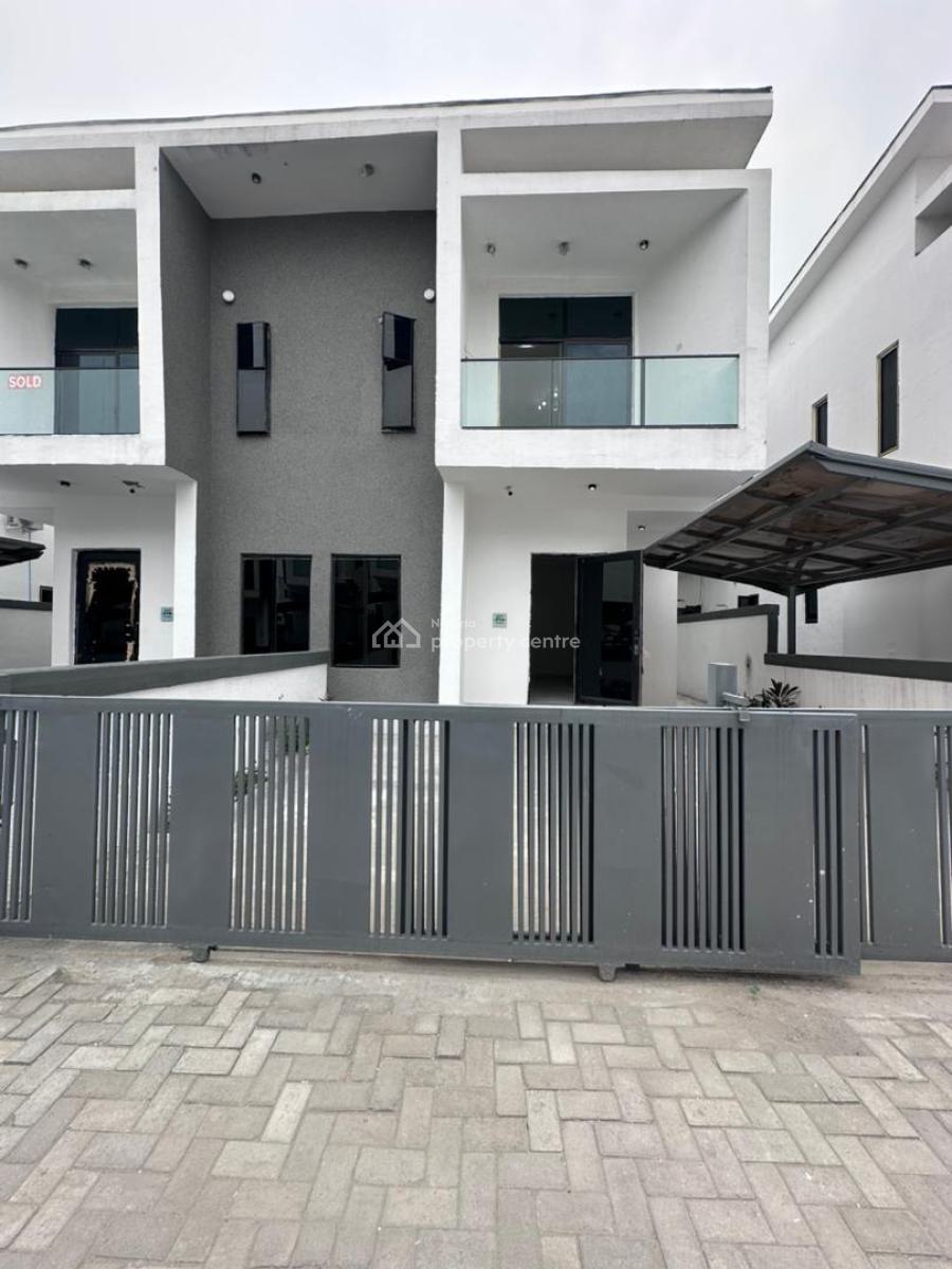 4 Bedroom Semi Detached Duplex, Orchid Estate, Lekki, Lagos, Detached Duplex for Rent