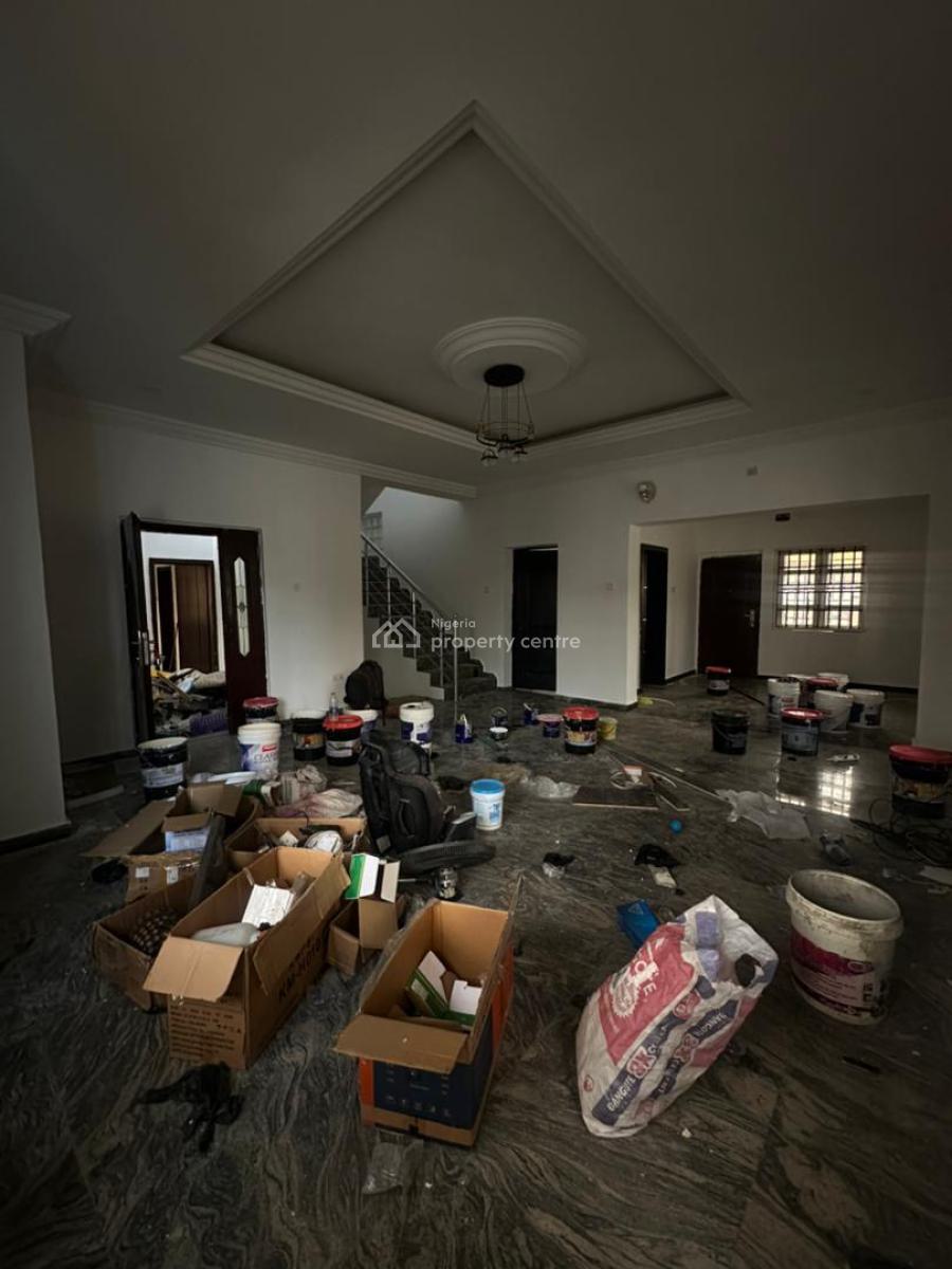 Luxury 5-bedroom Terrace Duplex with Pool & Gym, Osapa, Lekki, Lagos, Detached Duplex for Rent