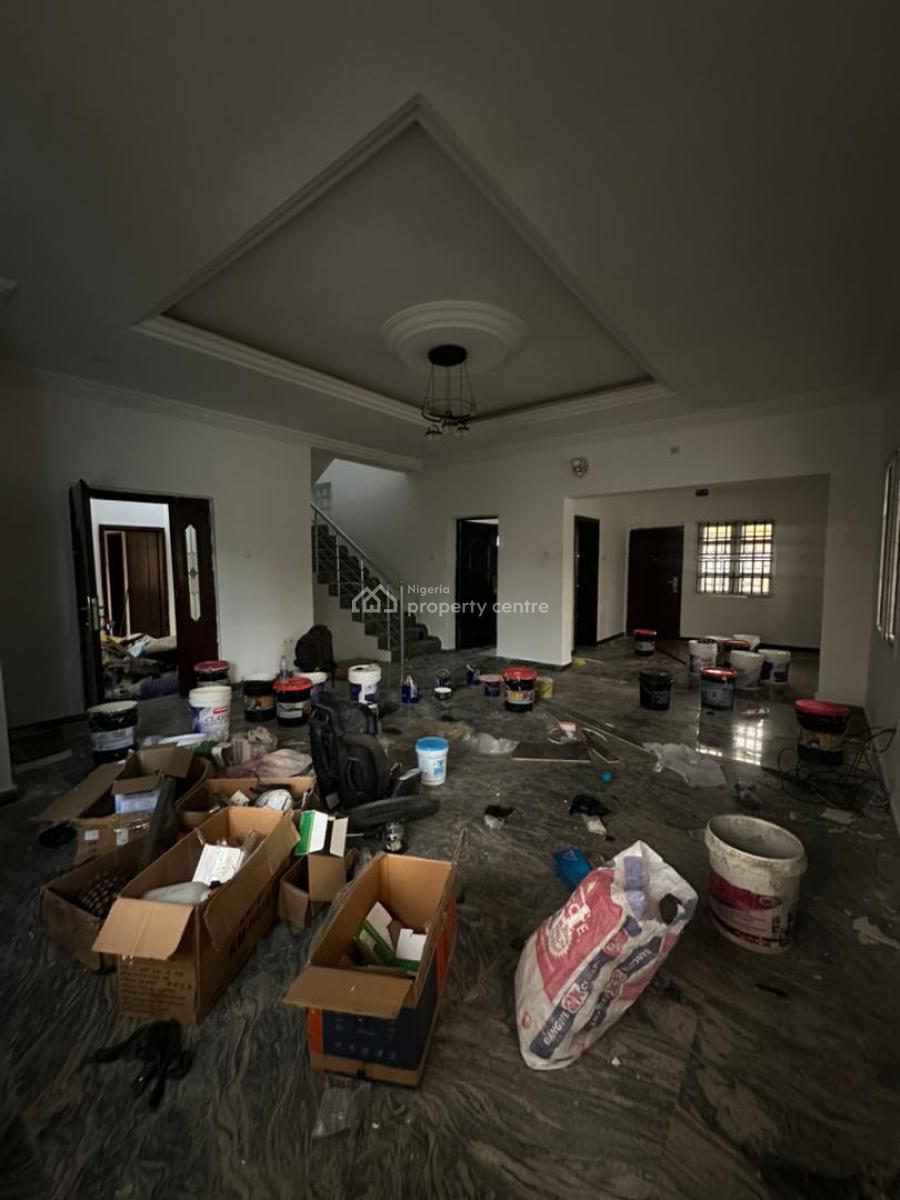 Luxury 5-bedroom Terrace Duplex with Pool & Gym, Osapa, Lekki, Lagos, Detached Duplex for Rent