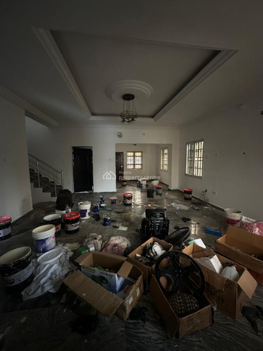 Luxury 5-bedroom Terrace Duplex with Pool & Gym, Osapa, Lekki, Lagos, Detached Duplex for Rent