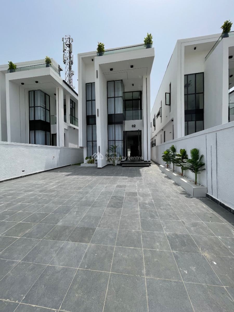 Luxury 5 Bedroom Fully Detached Duplex with Bq and Pool, Ikota, Lekki, Lagos, Detached Duplex for Sale