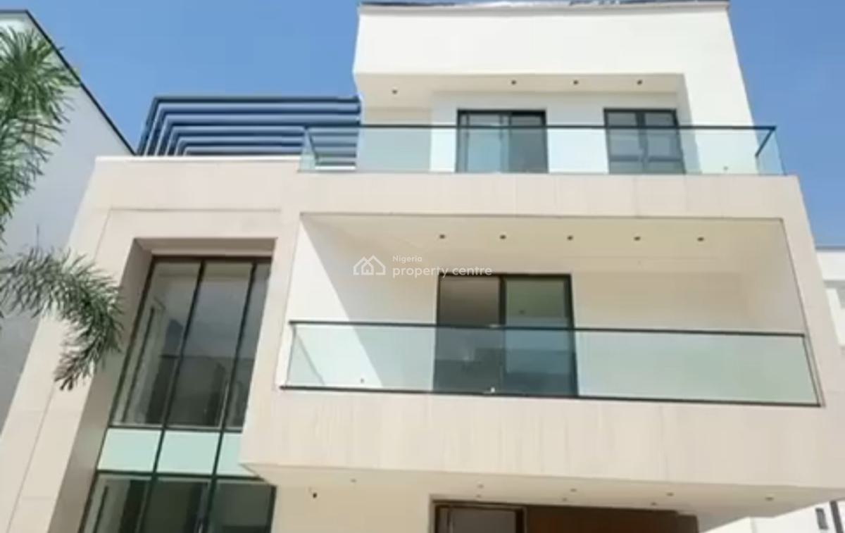 5 Bedroom Villa with 1bq + Swim/pool Gym Constant Power Supply Etc, Lekki Phase 1, Lekki, Lagos, Detached Duplex for Sale