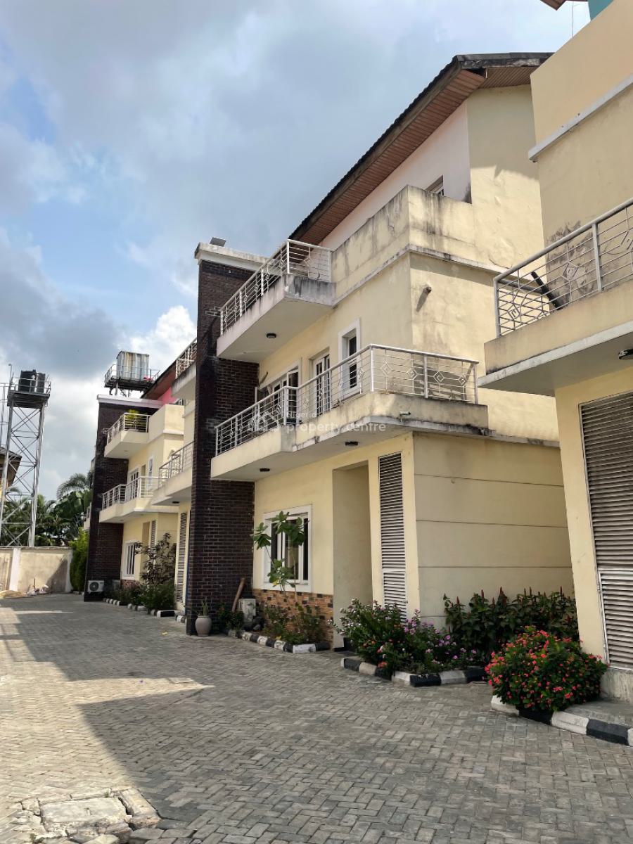 4 Bedroom Terrace Duplex with a Bq, Lekki Phase 1, Lekki, Lagos, Terraced Duplex for Rent