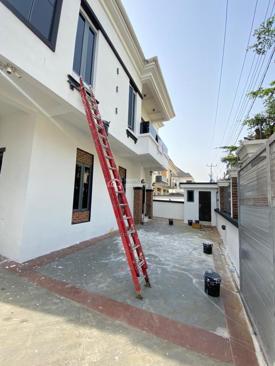 4 Bedroom Fully Detached Duplex, Chevron, Lekki, Lagos, Detached Duplex for Rent