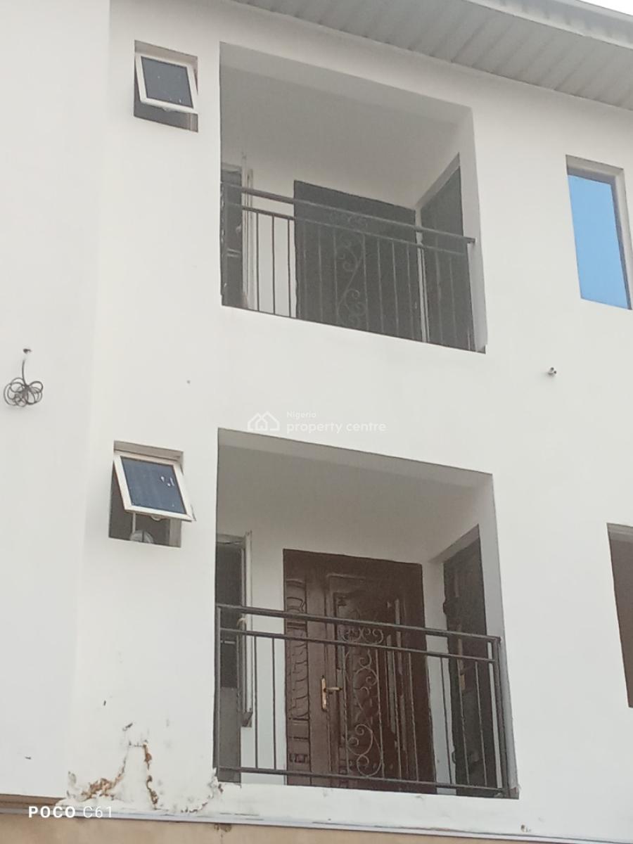 Clean Nice 2 Bedrooms Flat, Upstairs, Sangotedo, Ajah, Lagos, Flat / Apartment for Rent