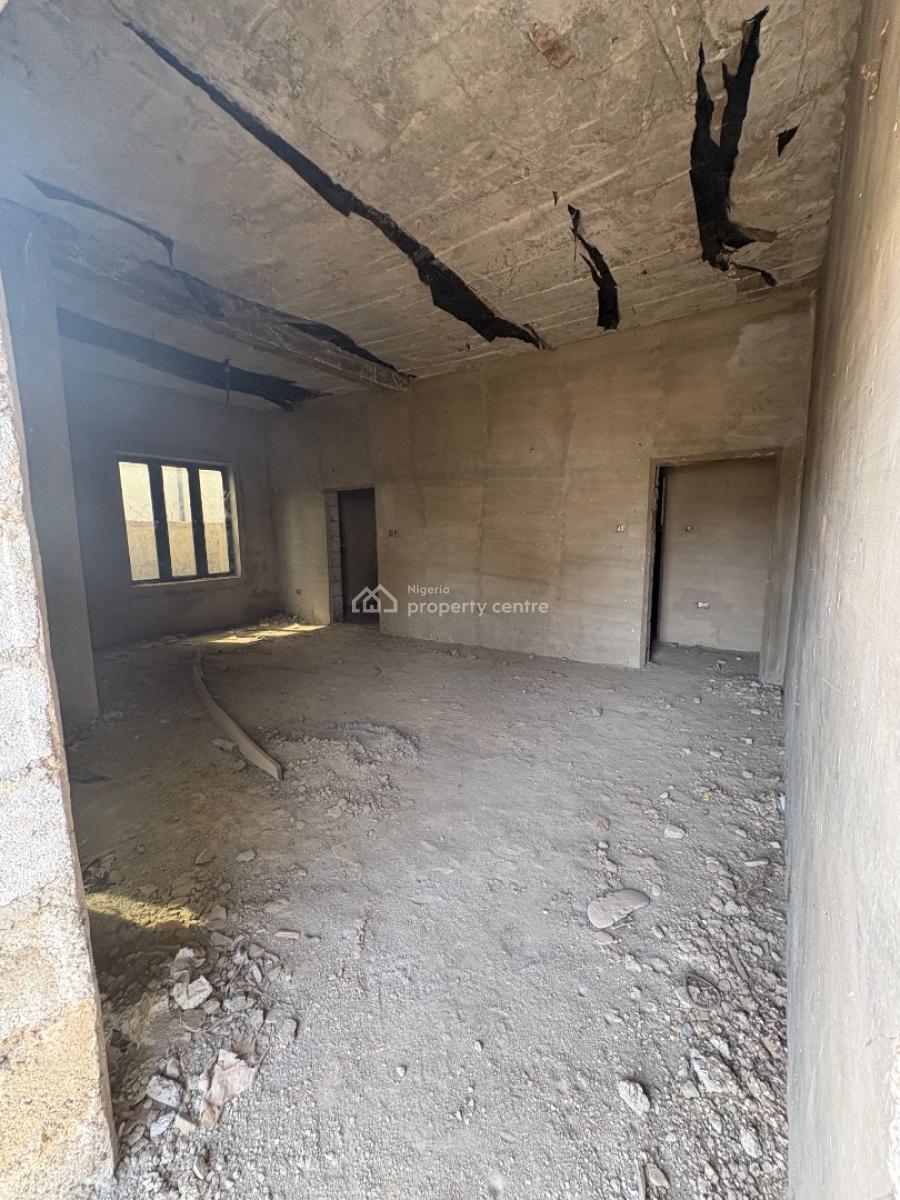 5-bedroom Duplex Carcass, Von Axis, Lugbe District, Abuja, Detached Duplex for Sale