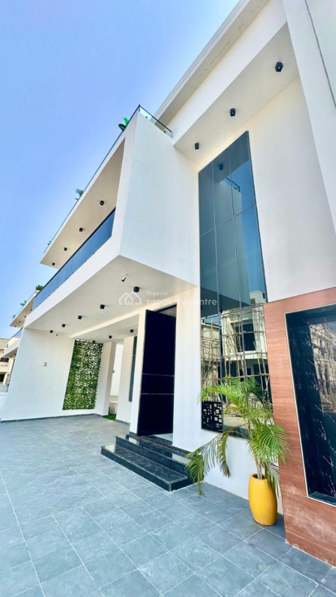 5bedroom Luxurious Fully Detached Duplex, Conversation Centre Road, Lafiaji, Lekki, Lagos, Detached Duplex for Sale