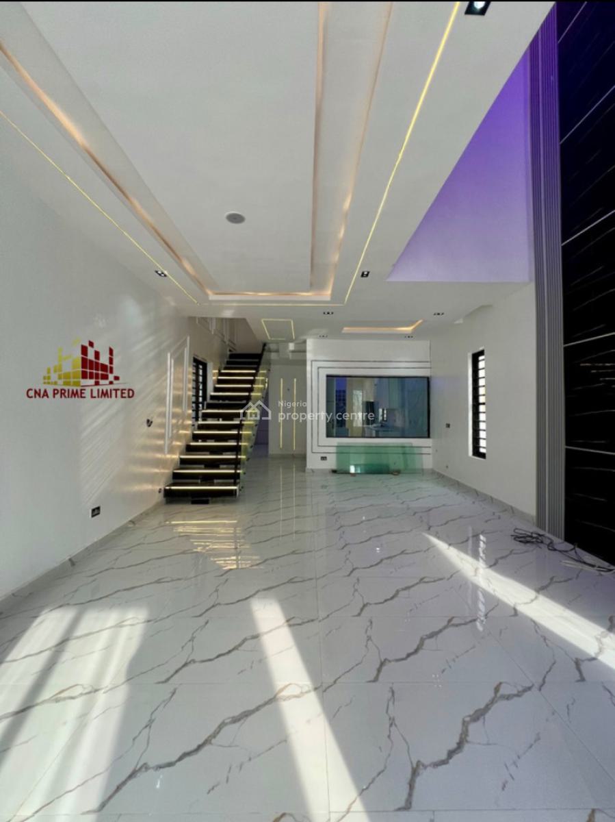 Modern 6 Bedroom Detached Home with a Room Bq & a Swimming Pool, Ologolo, Lekki, Lagos, Detached Duplex for Sale
