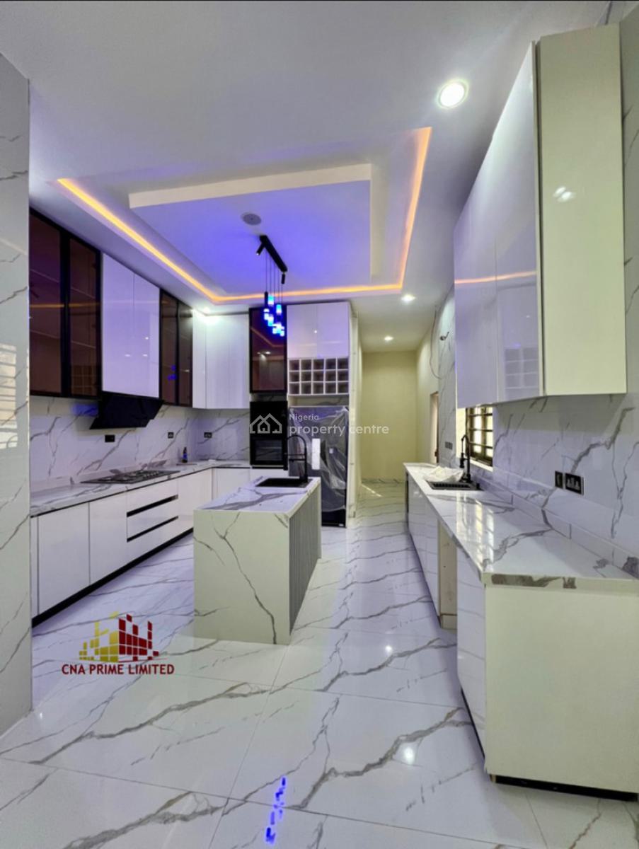 Modern 6 Bedroom Detached Home with a Room Bq & a Swimming Pool, Ologolo, Lekki, Lagos, Detached Duplex for Sale