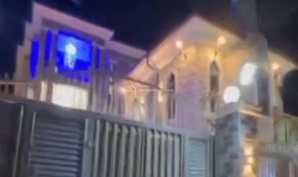 7bedroom Fully Furnished Mansion with Private Mosque Gym & 75kva Gen, Yusuf Estate, Dalemo, Alakuko, Ifako-ijaiye, Lagos, Detached Duplex for Sale