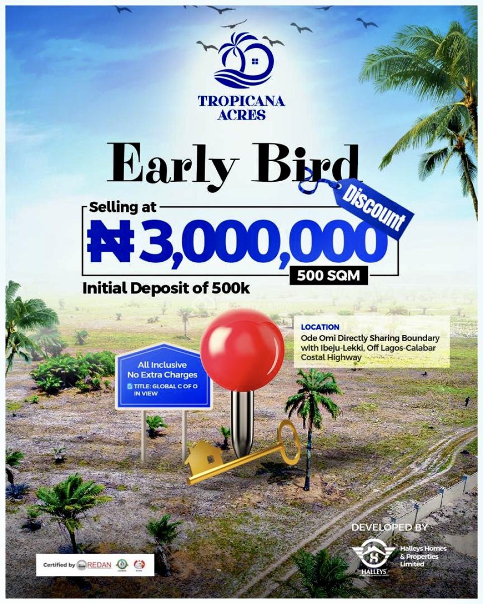 Ode, Cheapest in The Area, Ode Omi, Ibeju Lekki, Lagos, Mixed-use Land for Sale