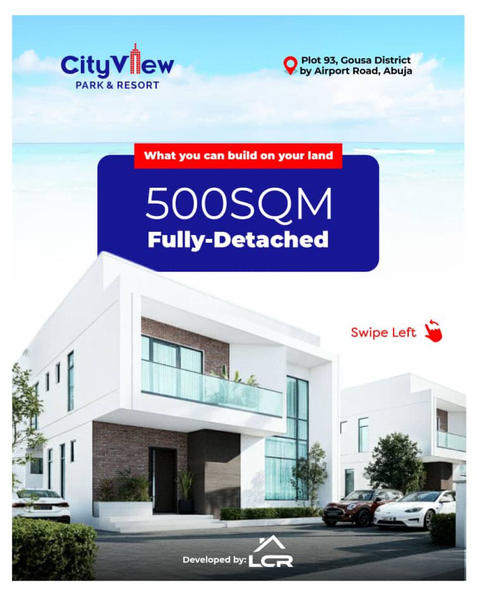 Cheap Commercial Land, City View Park and Resort, Gousa District, Central Business District, Abuja, Commercial Land for Sale