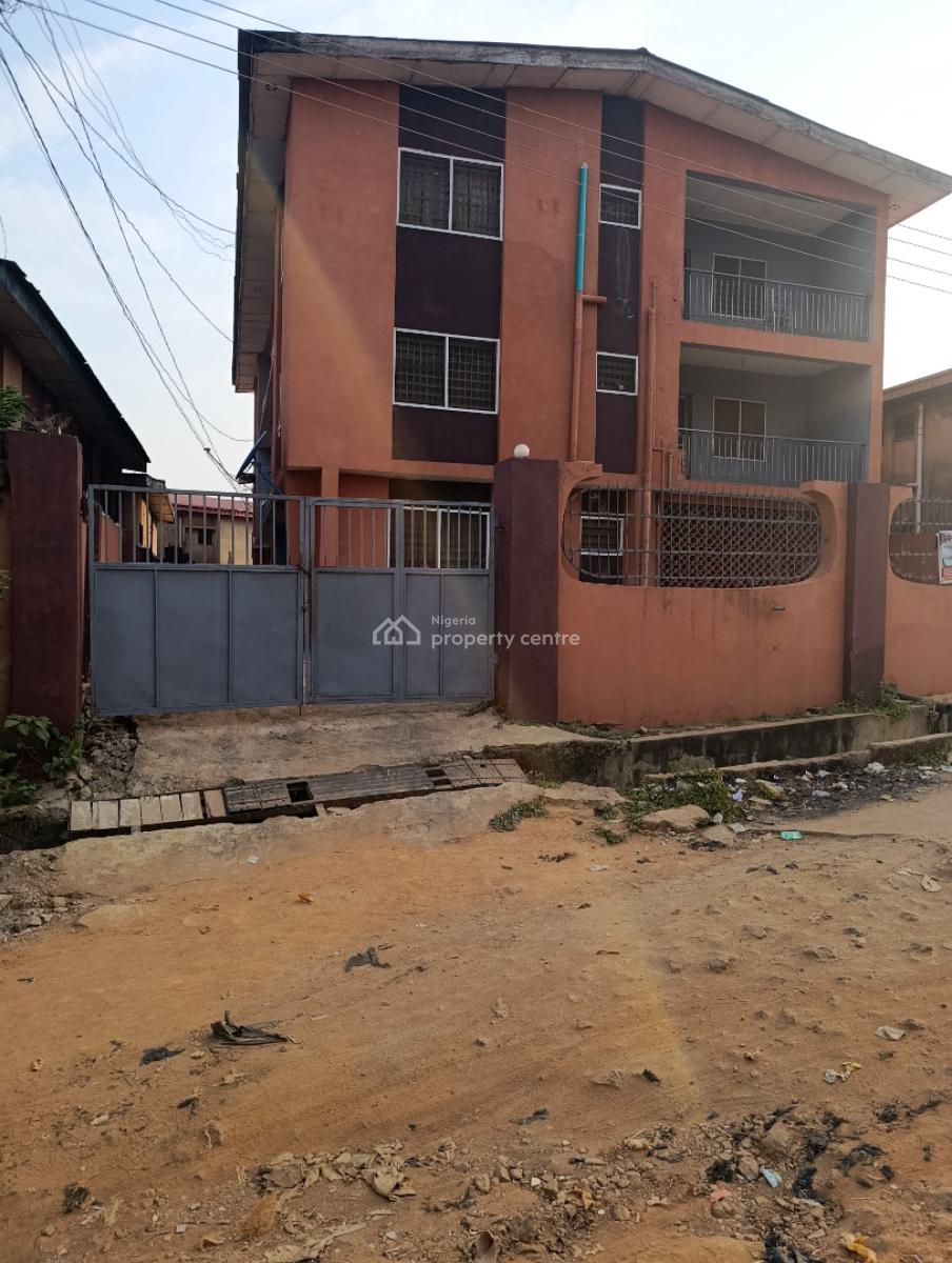 2 Storey Building of 6 Units of 2 Bedroom Flat on a Plot of Land, Aromolaran, Oke Badan, Agodi Gate, Ibadan North, Oyo, Block of Flats for Sale