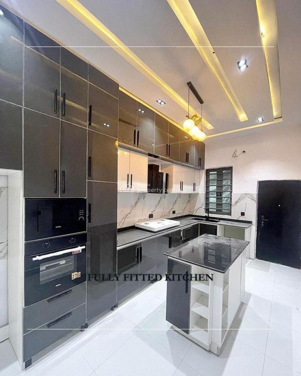 Exclusive 4 Bedroom Detached Duplex with Bq, Lekki Palm City Estate, Ajah, Lagos, Detached Duplex for Rent