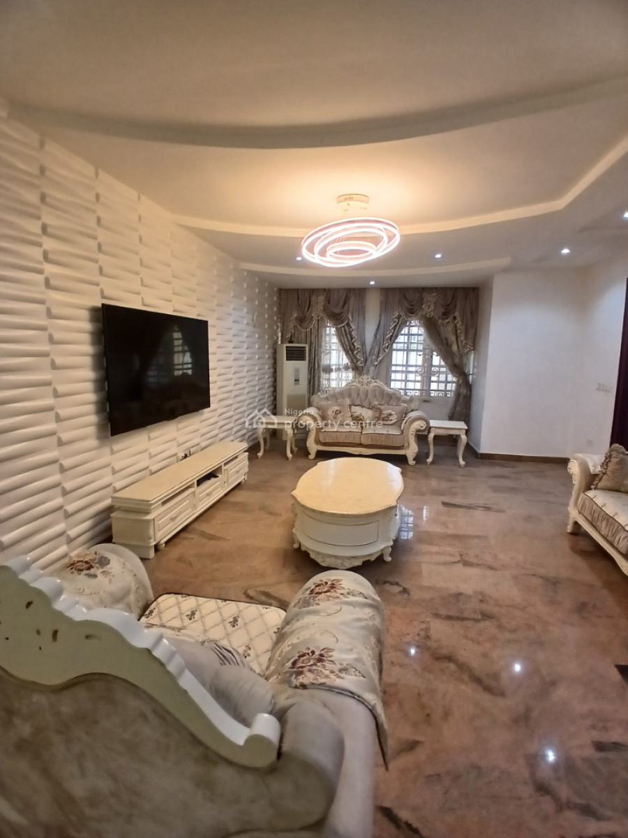 Luxury Fully Furnished 5 Bedrooms Duplex with Bq, Wuye, Abuja, Semi-detached Duplex for Rent