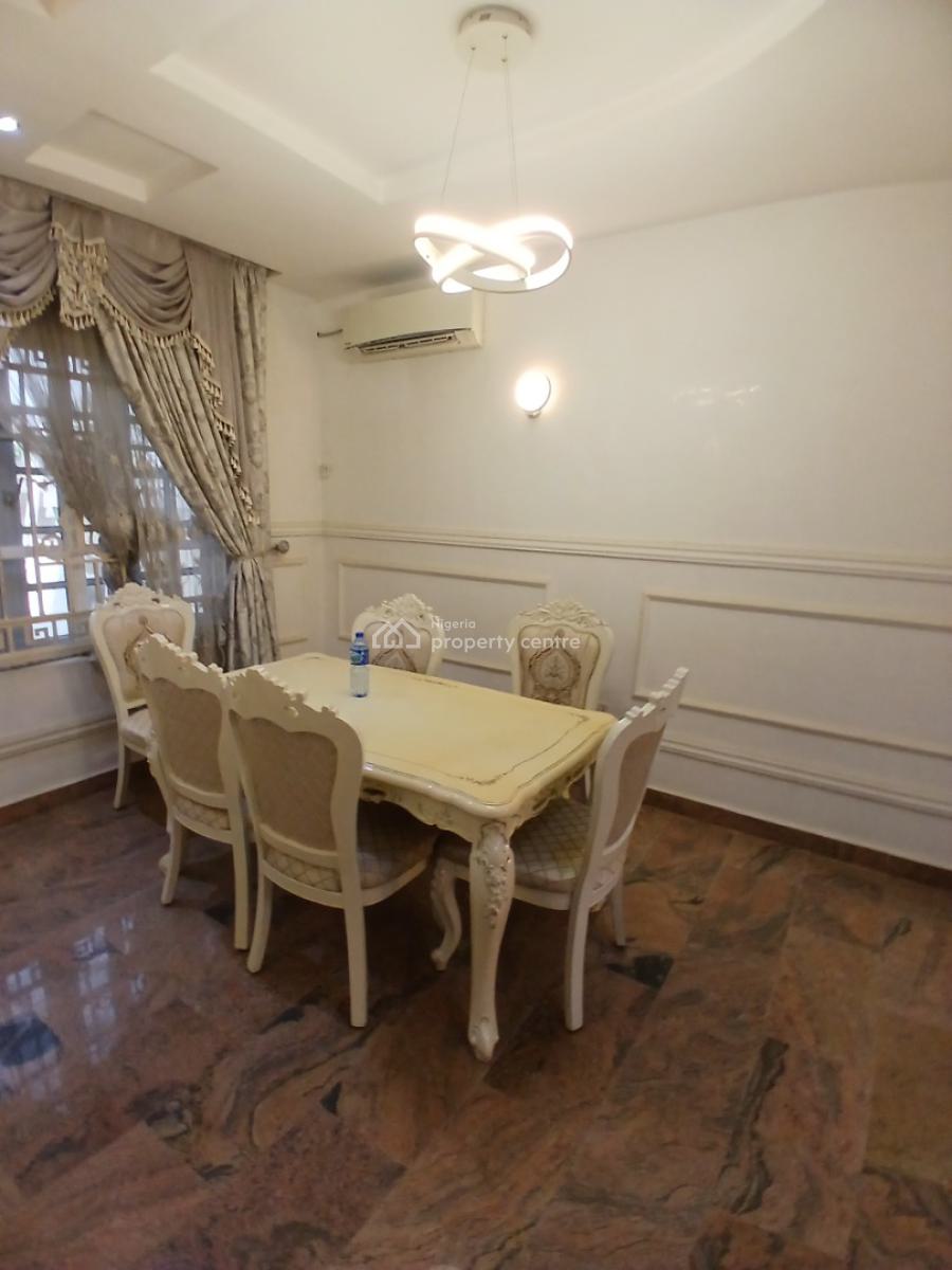 Luxury Fully Furnished 5 Bedrooms Duplex with Bq, Wuye, Abuja, Semi-detached Duplex for Rent