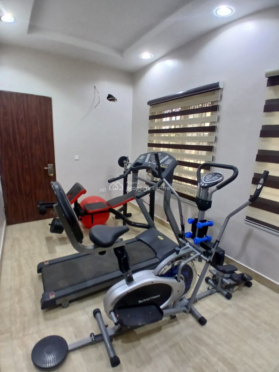 Luxury Fully Furnished 5 Bedrooms Duplex with Bq, Wuye, Abuja, Semi-detached Duplex for Rent