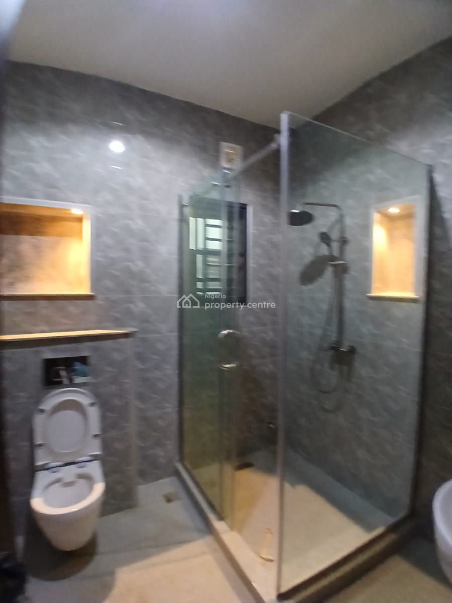 Luxury 5 Bedrooms with a Room Bq, Acs and Central Generator, Wuye, Abuja, Terraced Duplex for Rent