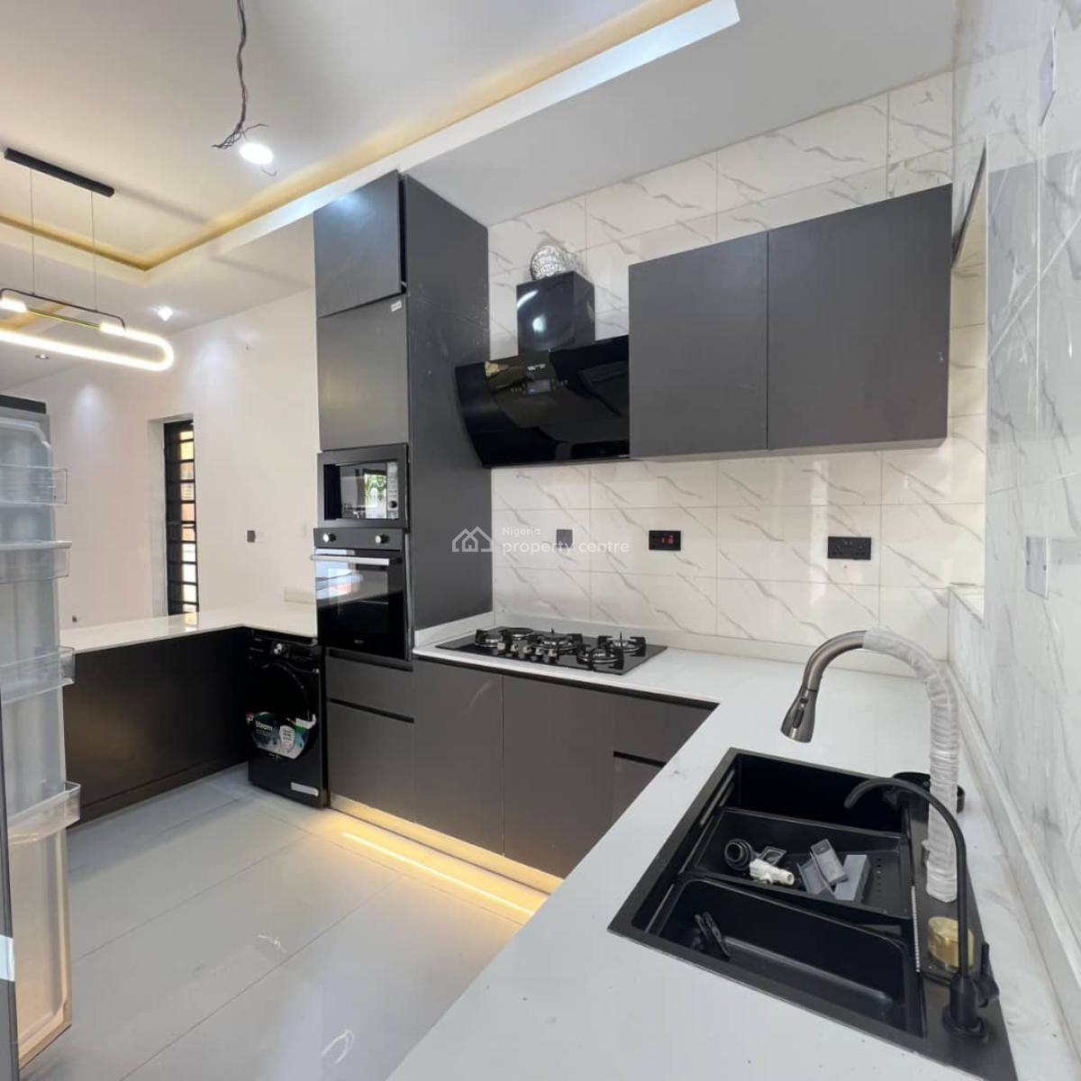 4bedroom Fully Detached Duplex with Bq and Pool, Ajah, Lagos, Detached Duplex for Sale