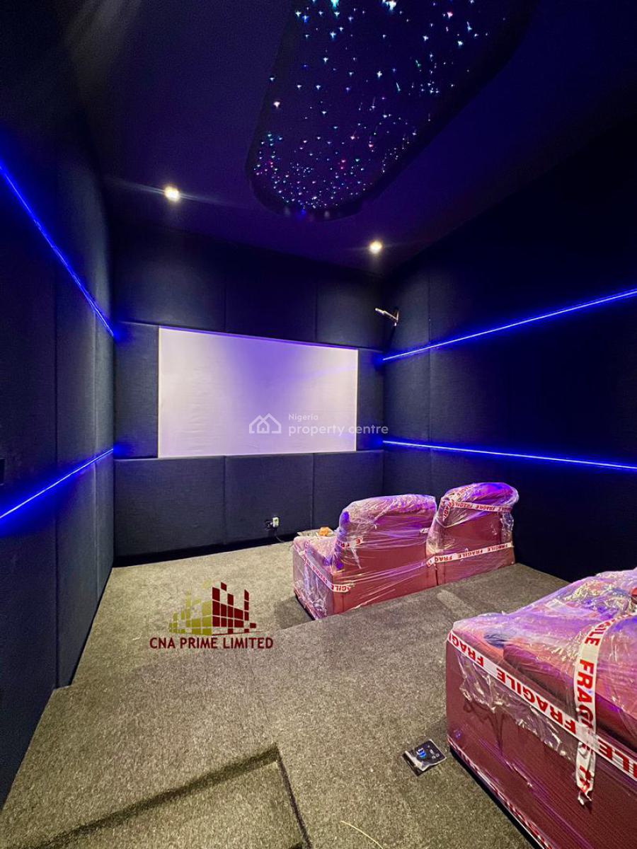 Exquisite 5 Bedroom Detached Home with a Cinema, a Gym & an Elevator, Lekki Phase 1, Lekki, Lagos, Detached Duplex for Sale