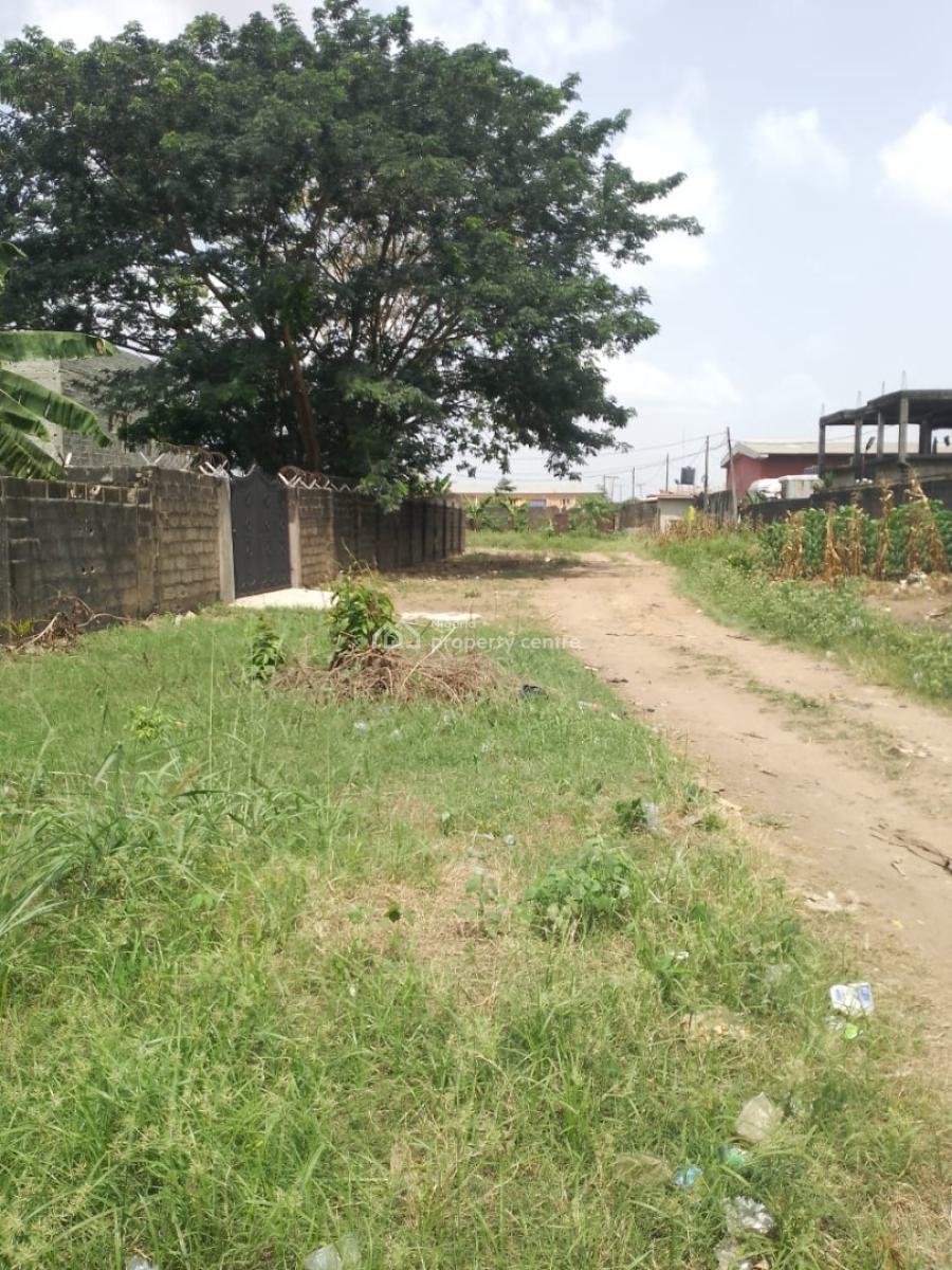 Cornerpiece Fenced, Dry 2 Plots of Land in Ajoke Estate, Fagba Lagos, Ajoke Estate, Off Jonathan Coker Road, Fagba Lagos, Fagba, Agege, Lagos, Residential Land for Sale
